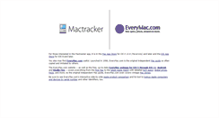 Desktop Screenshot of mactracker.com